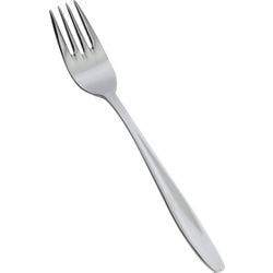 Vork cutlery resistance 18 10 zilver roestvrij staal