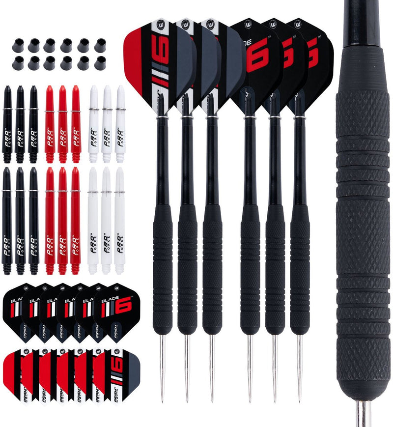 Winmau blade 6 starter pack brass - dartpijlen