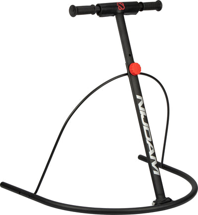 Nijdam knight glider - schaatshulp - opvouwbaar - aluminium - zwart rood