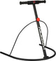 Nijdam knight glider - schaatshulp - opvouwbaar - aluminium - zwart rood