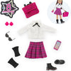 Corolle girls engelse student poppenkleren - mode accessoires set 28 cm.