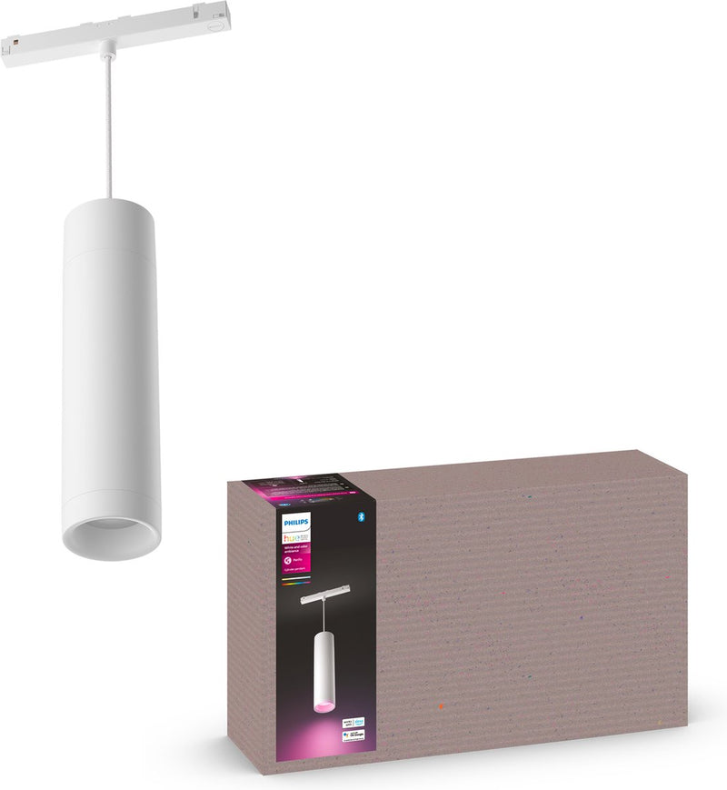 Philips hue perifo - led hanglamp - wit - aanpasbaar wit en gekleurd licht -onderdeel van perifo systeemverlichting - slimme verlichting