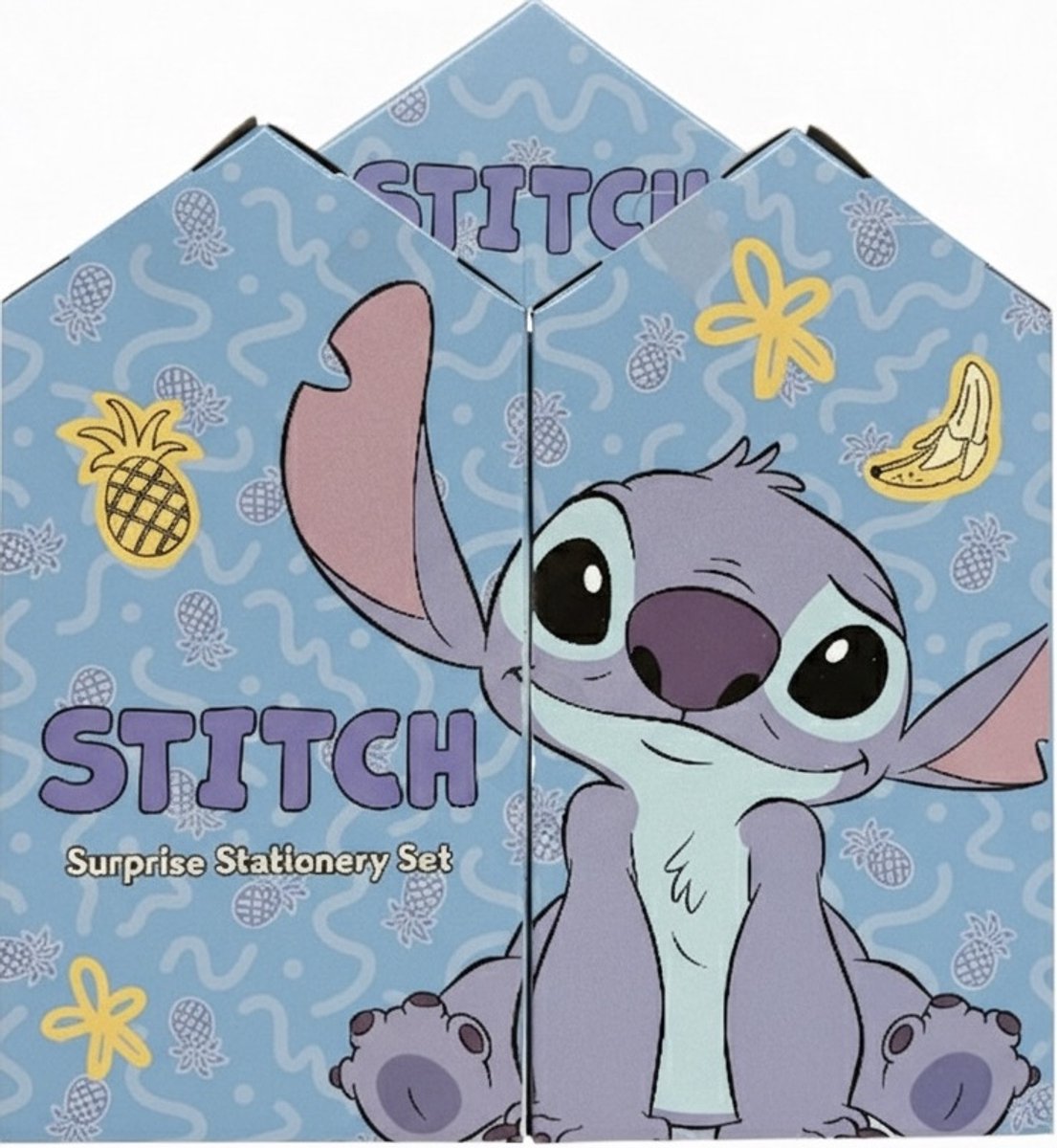 Lilo stitch disney stitch adventskalender – 24 verrassingen – schrijfwarenset cadeauset – kerstcadeau voor kinderen - blauw geschenkset - adventkalender