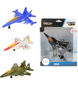 Toi-toys toi toys metal pullback vliegtuig (1 stuk) assorti - afbeelding 1