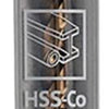 Mack 1018432 - metaalboor hss co5% din 338 ø 8,5 x 117 mm | 5 stuks