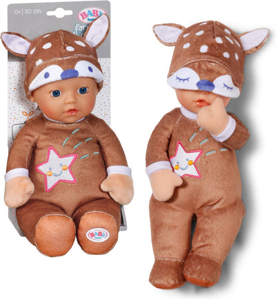 Baby born slapend hertje - 30 cm - babypop