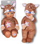 Baby born slapend hertje - 30 cm - babypop
