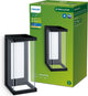 Philips led philips ulyzo wandlamp - zwart - e27