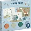 Little dutch vingerverf forest friends - complete set - cadeautip - creatief speelgoed