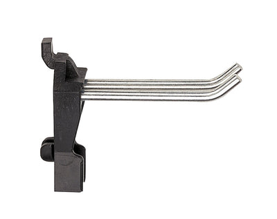 Raaco grs wandd dubbele haak 60mm type 2 set a 3