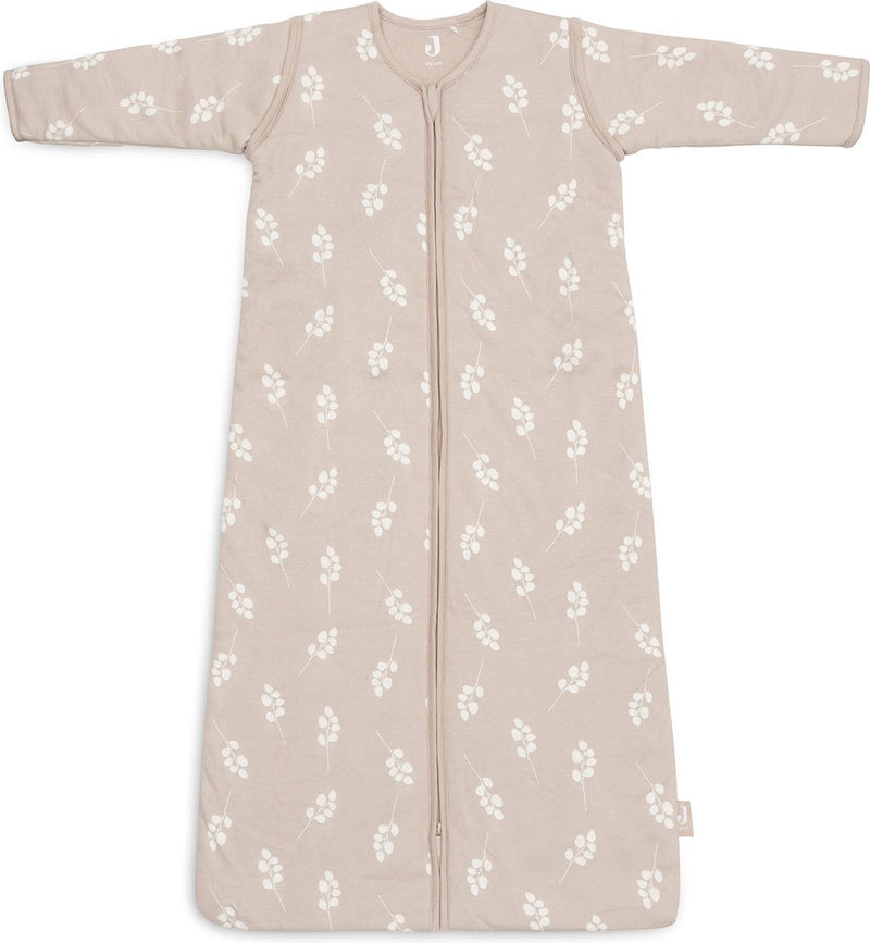 Jollein baby slaapzak winter met afritsbare mouw 110cm twig - wild rose - winterslaapzak