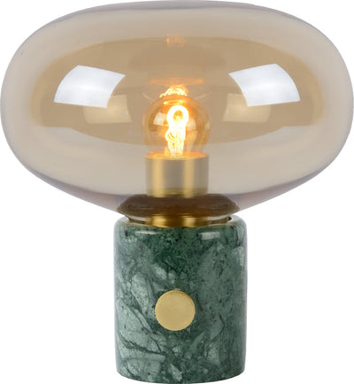 Lucide charlize - tafellamp - ø 23 cm - 1xe27 - groen