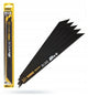 Dewalt dt2409l-qz reciprozaagbladen voor metaal - 305 mm - 14 18 tpi - bi-metaal - 2x long life - set van 5 stuks