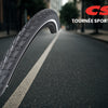 Cst buitenband tournée 45 sport 28 x 1.50 40-622 mm - zwart met reflectie