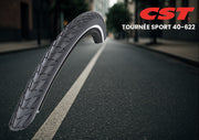 Cst buitenband tournée 45 sport 28 x 1.50 40-622 mm - zwart met reflectie - afbeelding 2