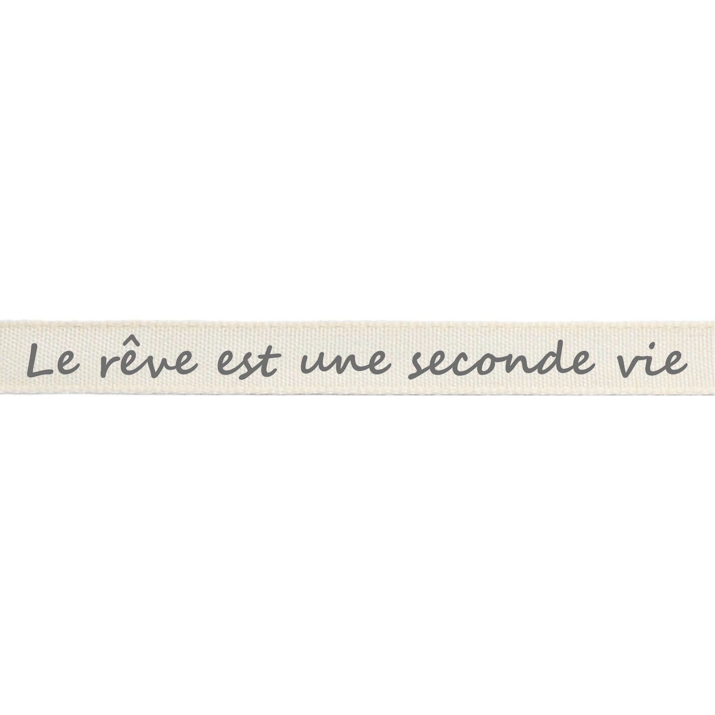 Vaessen creative • ribbon 2mx15mm fr le rêve est une seconde
