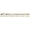 Vaessen creative • ribbon 2mx15mm eng i love you to the moon
