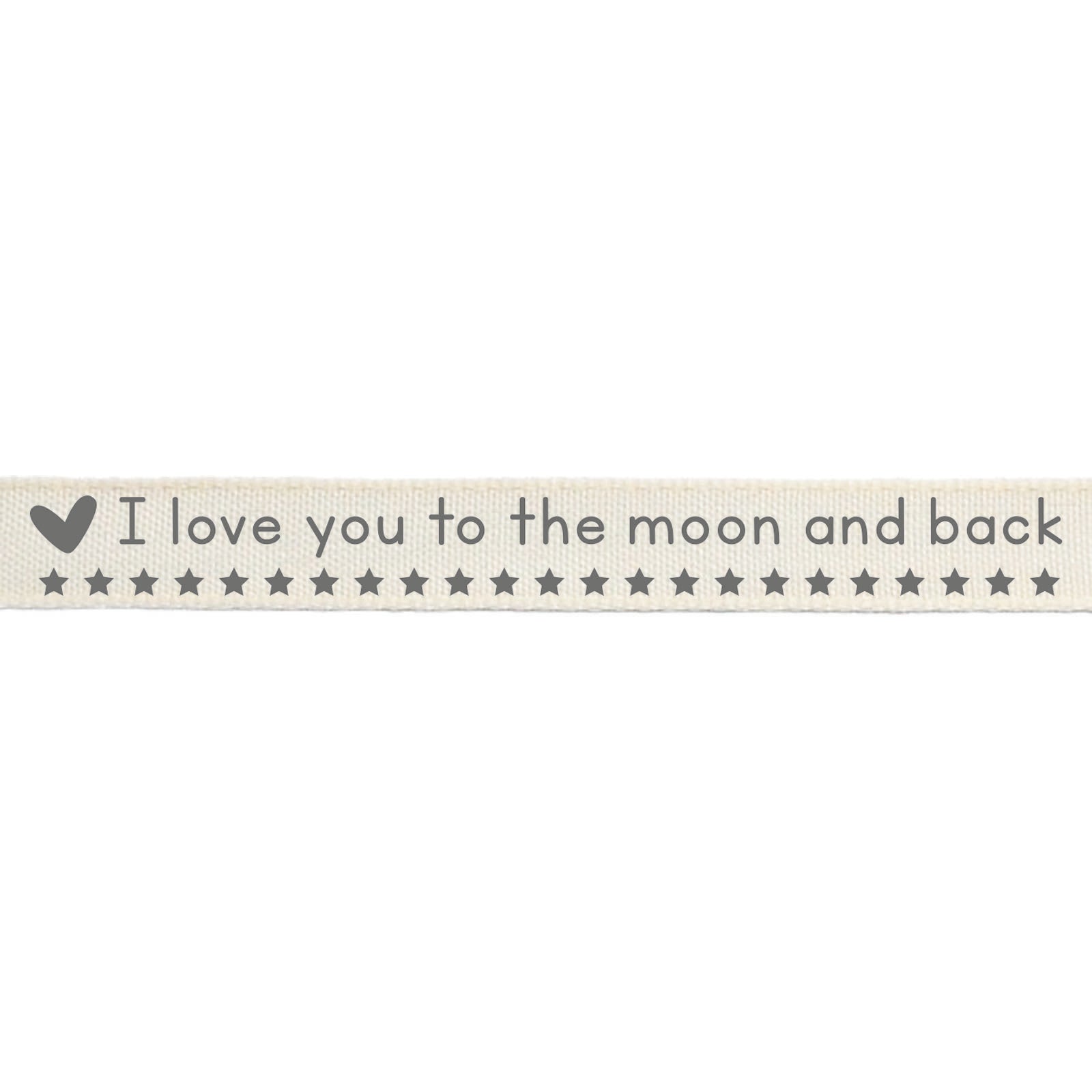 Vaessen creative • ribbon 2mx15mm eng i love you to the moon