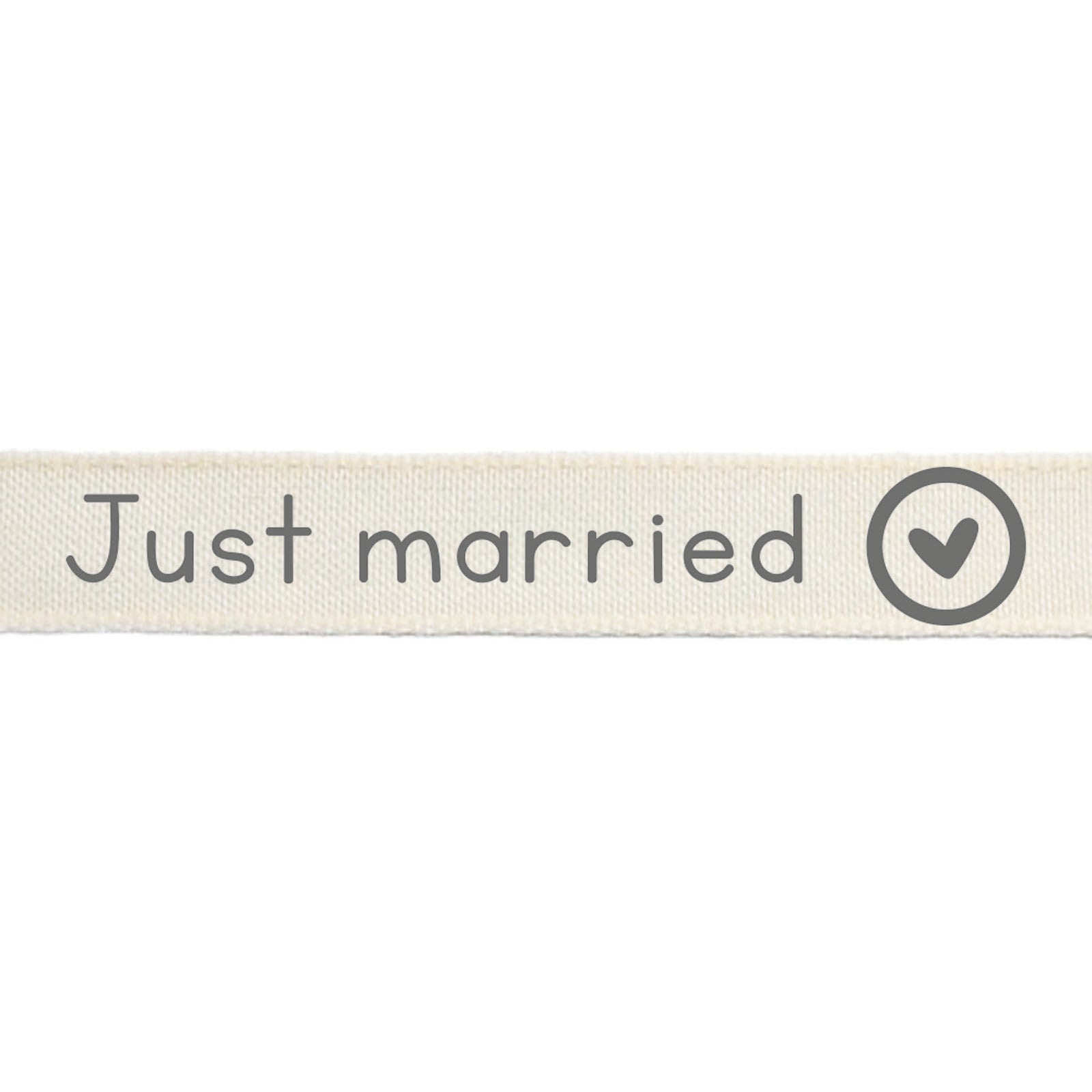 Vaessen creative • ribbon 2mx15mm eng just married