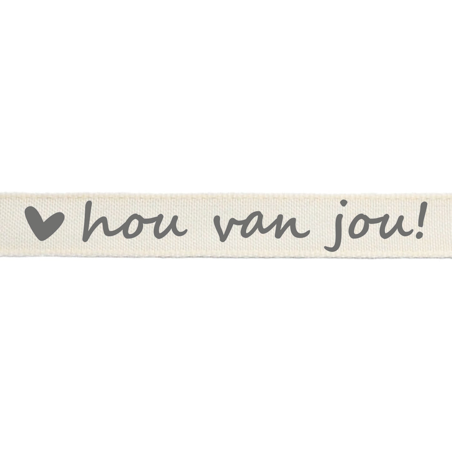 Vaessen creative • ribbon 2mx15mm nl hou van jou