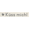 Vaessen creative • ribbon 2mx15mm de küss mich!