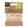 Vaessen creative • ribbon 2mx15mm de küss mich!