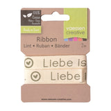 Vaessen creative • ribbon 2mx15mm de liebe ist ...