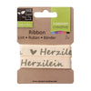Vaessen creative • ribbon 2mx15mm de herzilein