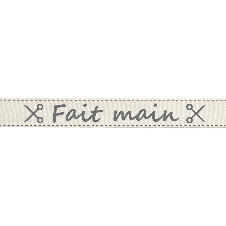 Vaessen creative • ribbon 20mx15mm fr fait main