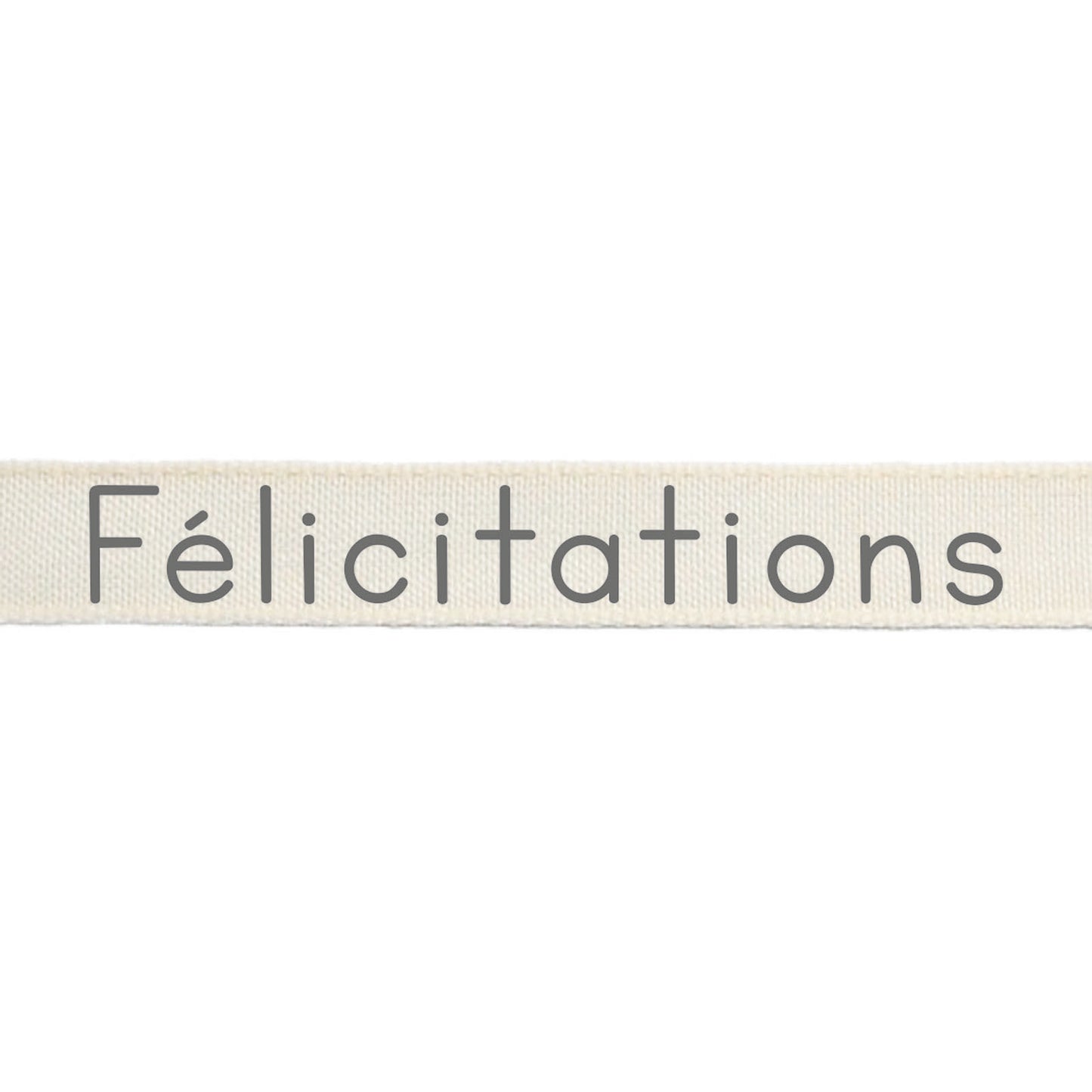 Vaessen creative • ribbon 20mx15mm fr félicitations