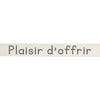Vaessen creative • ribbon 20mx15mm fr plaisir d'offrir