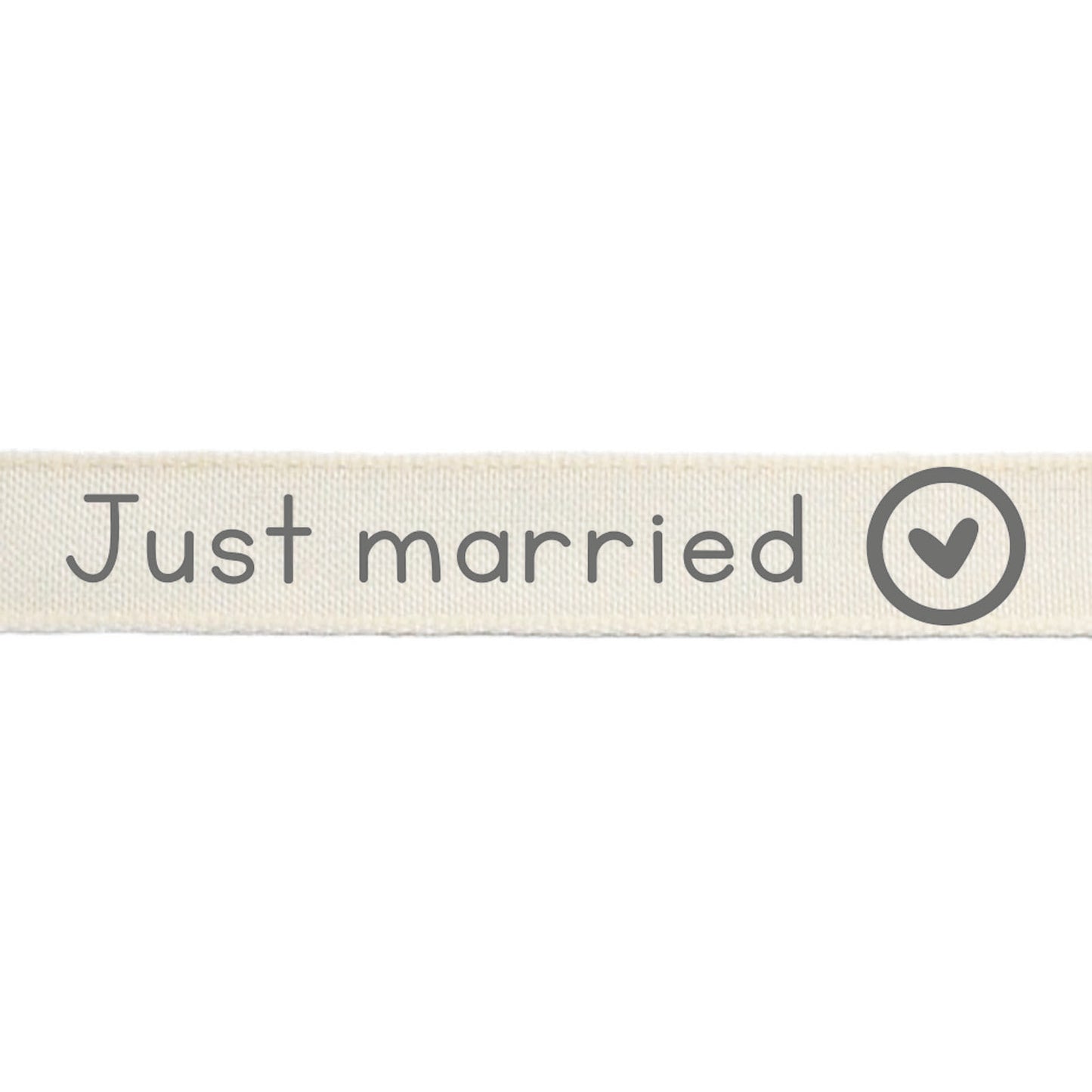 Vaessen creative • ribbon 20mx15mm eng just married