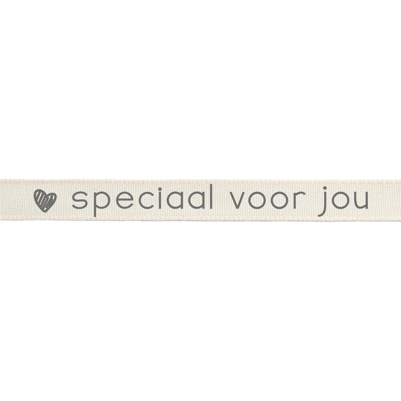 Vaessen creative • ribbon 20mx15mm nl speciaal voor jou