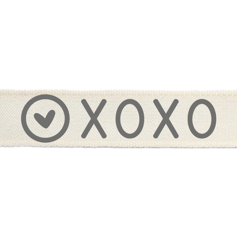 Vaessen creative • ribbon 20mx15mm nl xoxo
