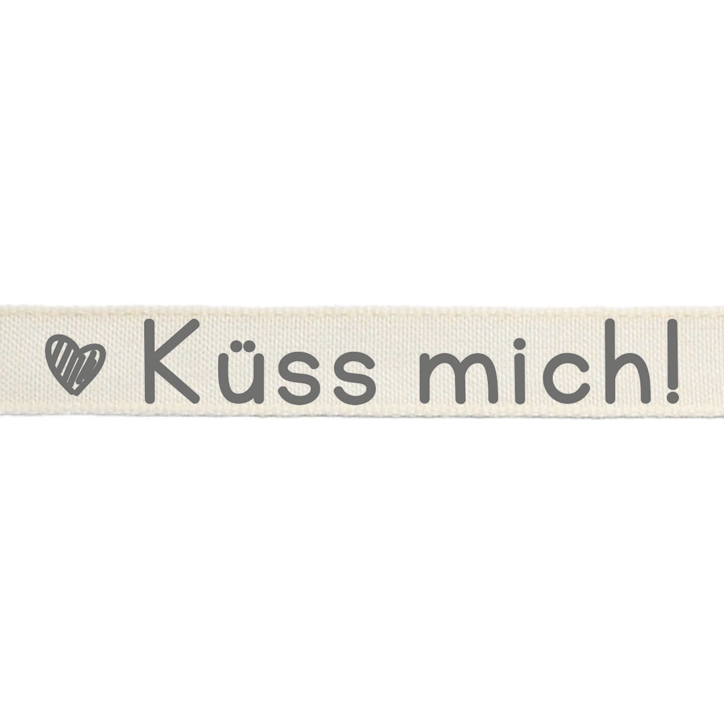 Vaessen creative • ribbon 20mx15mm de küss mich!