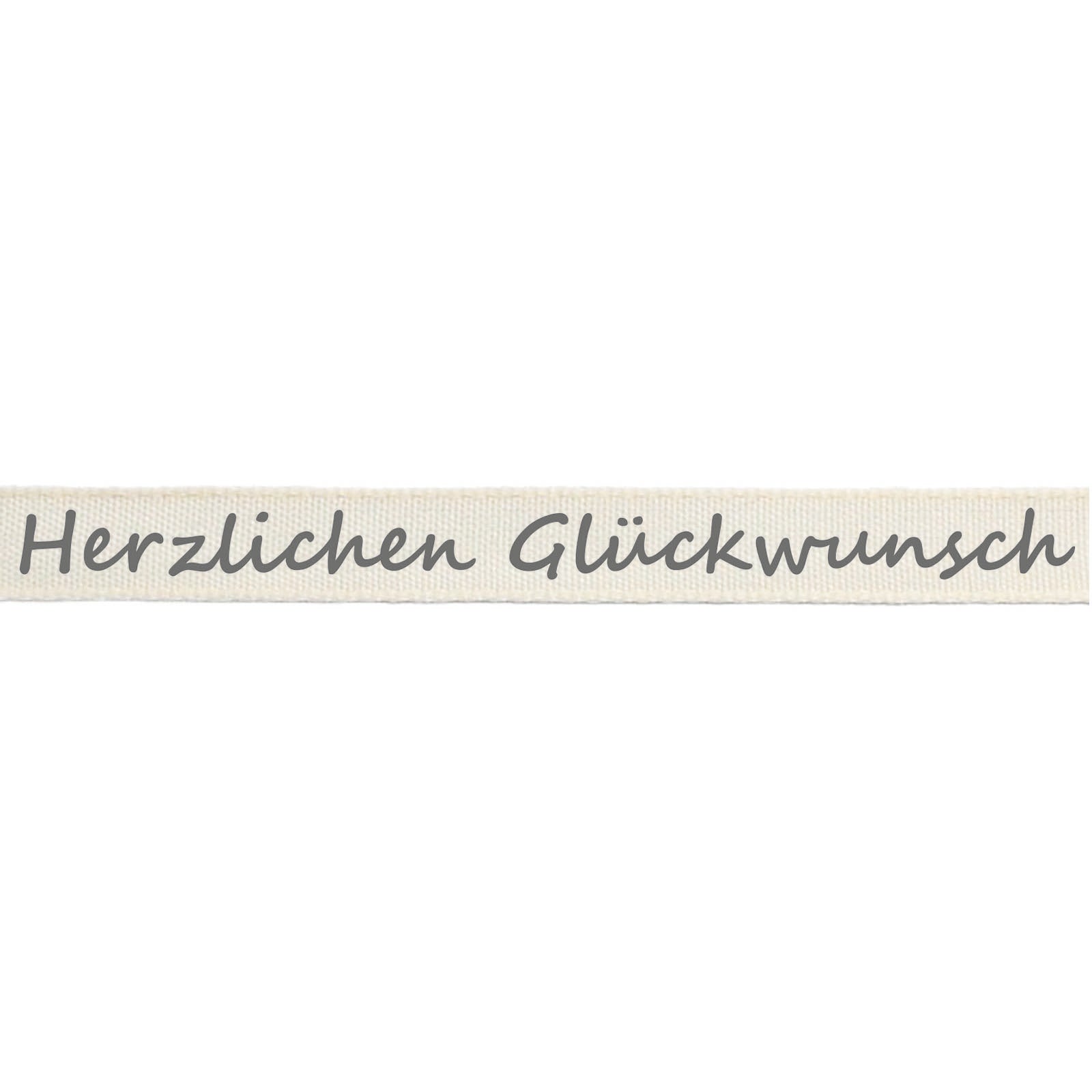 Vaessen creative • ribbon 20mx15mm de herzlichen glückwunsch