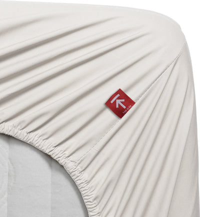 Beddinghouse - percale katoen - topper hoeslaken - 140x200 cm - gebroken wit
