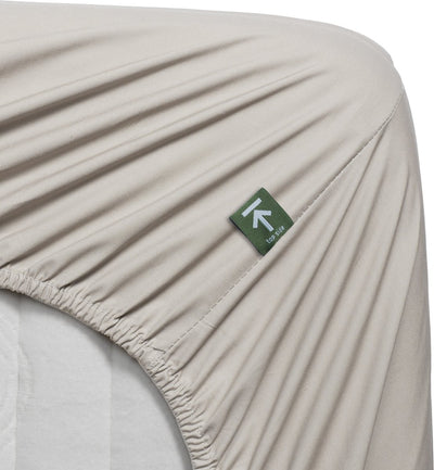 Beddinghouse - percale katoen - topper hoeslaken - 180x210 cm - naturel