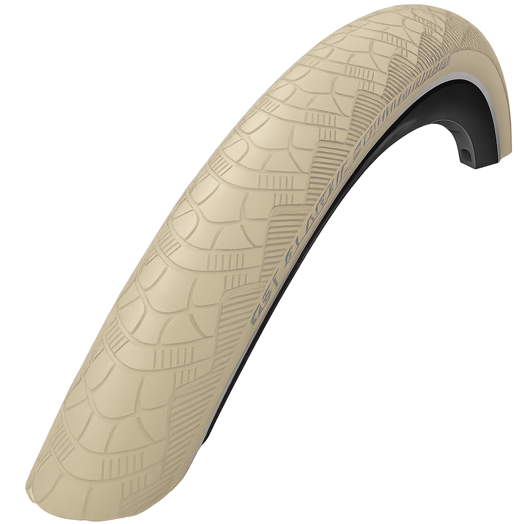 Cst buitenband zeppelin 28 x 1.90'' 50-622 - crème met reflectie