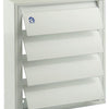 Renson 1006251 - dampkaprooster opbouw 433 alu ral 9010 173x173mm | 2 stuks