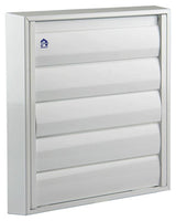 Renson 1006254 - dampkaprooster opbouw 433 alu ral 9010 210x210mm | 2 stuks - afbeelding 1