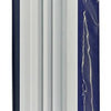 Renson 1006215 - deurrooster 461 alu ral 9010 425x76mm | 2 stuks
