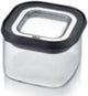 Gefu pantry voorraadbus – 400 ml – borosilicaatglas – luchtdicht stapelbaar