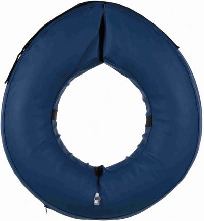 Trixie - beschermkraag - opblaasbaar - blauw - 66-78 x 12 cm