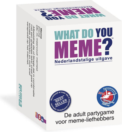 What do you meme ? - nederlandstalige editie - 18+ party game kaartspel