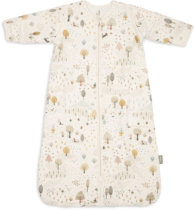Jollein slaapzak baby met afristbare mouw 70cm - tiny park