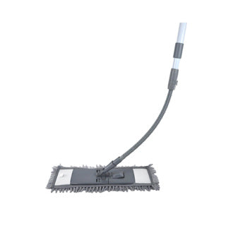 Clean home dweilset met flexibele steel | 2 stuks