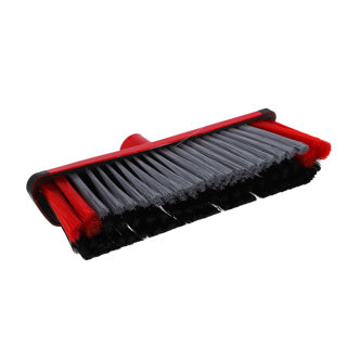Vileda 3action bezem binnen rood grijs