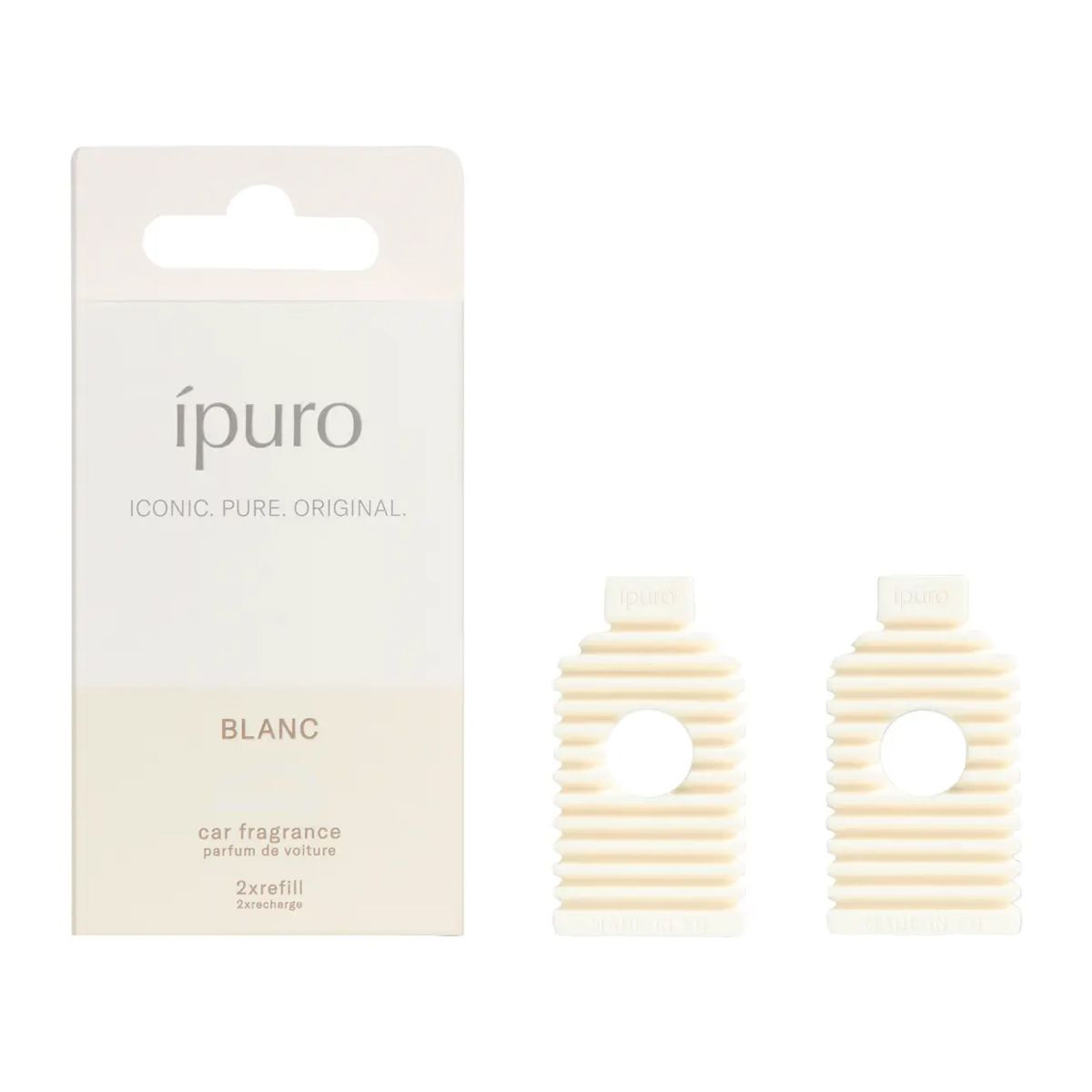 Ipuro car line blanc navulling 2 x 9gr