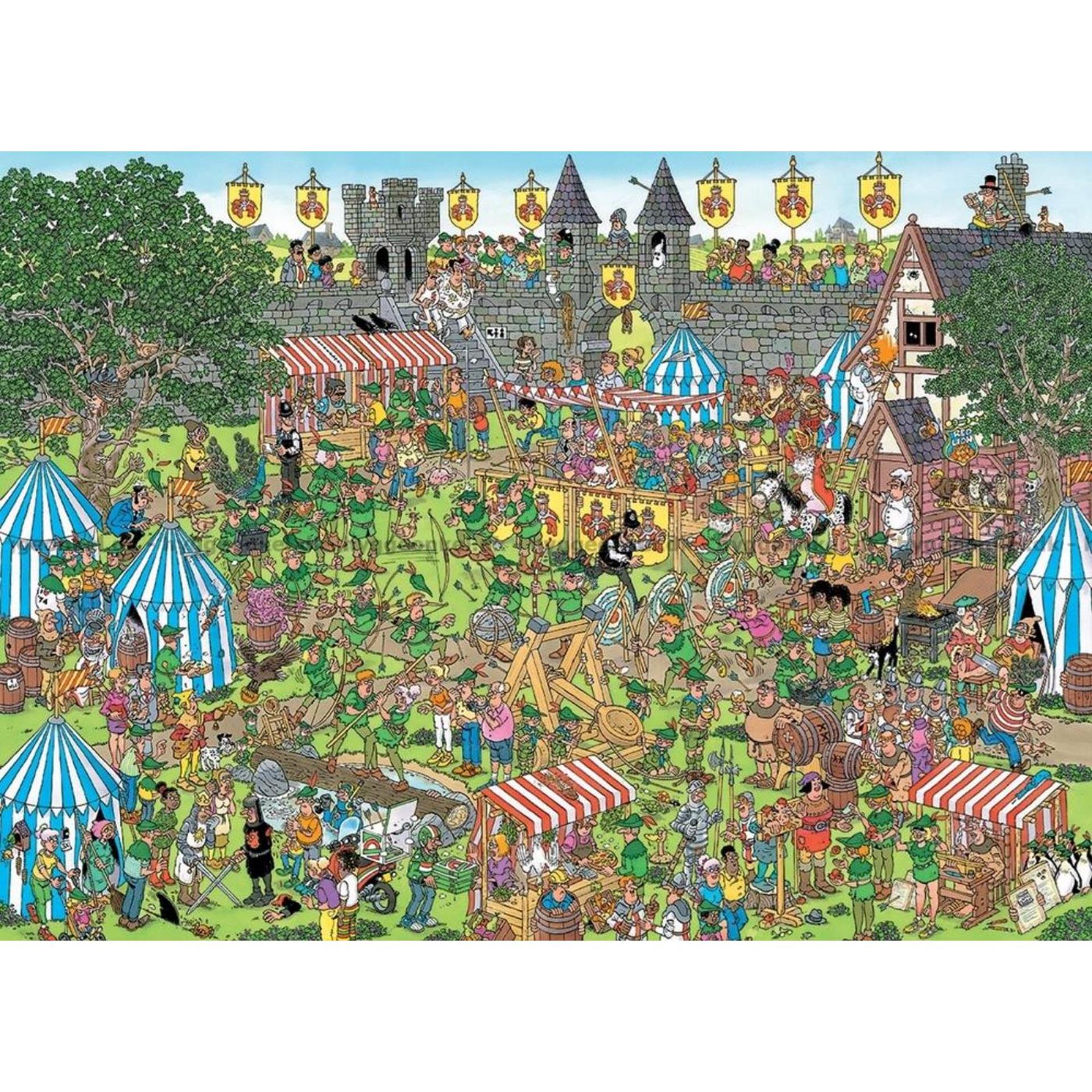 Jumbo jvh puzzel robin hood 1500pcs
